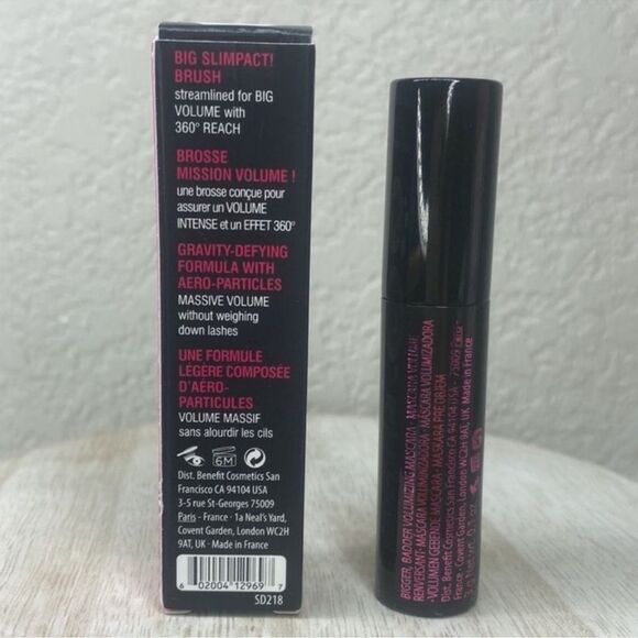 $5 🌙 Benefit Bad Gal‎ Bang Volumizing Mascara 🆕 Black - Picture 4 of 4